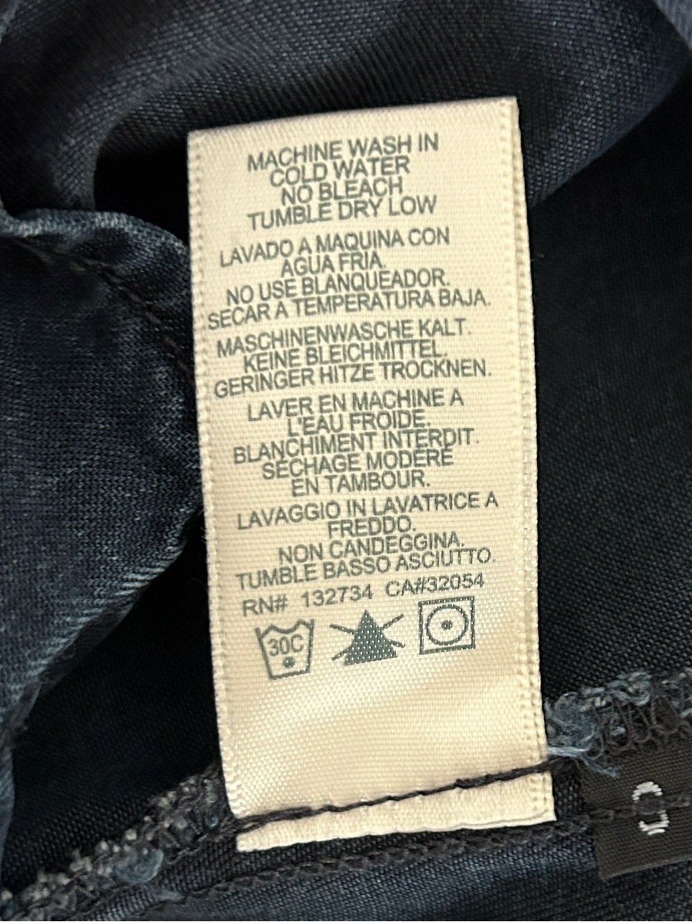 Cloth &Stone Anthropologie Washed Indigo Denim Shirt — Blue - Picture 12 of 14